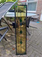 Glas in lood raampje, Antiek en Kunst, Antiek | Glas en Kristal, Ophalen of Verzenden