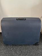 Carlton Koffer - Blauw, Sieraden, Tassen en Uiterlijk, Koffers, Gebruikt, Hard kunststof, Slot, Ophalen of Verzenden