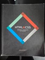 HTML & CSS - Jon Duckett, Boeken, Informatica en Computer, Ophalen of Verzenden, Gelezen, Internet of Webdesign, Jon Duckett