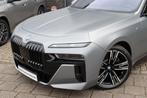 BMW i7 xDrive60 High Executive M Sport / Panoramadak Sky Lou, Auto's, Gebruikt, Zwart, 624 km, Lederen bekleding