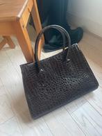 Dames tas, donkerbruin, Sieraden, Tassen en Uiterlijk, Tassen | Damestassen, Ophalen of Verzenden, Zo goed als nieuw, Bruin, Handtas