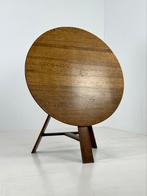 Drentse klaptafel eiken landelijk antiek vintage, Ophalen