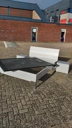 Bed met nachtkastjes en Auping spiraalbodem, Ophalen, Gebruikt, Tweepersoons, 200 cm