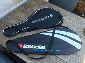 2x hoes voor tennisracket beschikbaar voor biedingen