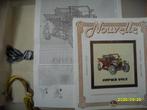 NIEUW Compleet borduurpakket Napier 1912, Oldtimer. Ook DMC, Ophalen of Verzenden, Nieuw, Handborduren, Borduurpakket