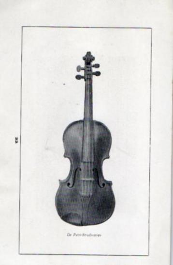 Folder viool Petri Stradivarius Adriaan Lieffering DenHaag  beschikbaar voor biedingen