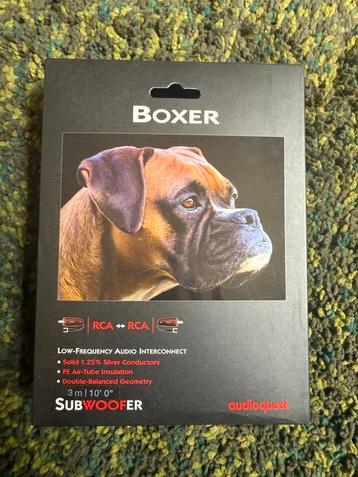 Audioquest Boxer 3.0m voor subwoofer beschikbaar voor biedingen