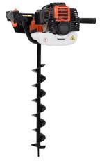 Benzine grondboor schroefboor + 3 grondboren GRATIS BEZORGD!, Tuin en Terras, Hand-tuingereedschap, Verzenden, Nieuw, Grondboor