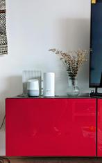Ikea Besta Cabinet Doors - Glossy Red - 60 x 38 cm [5 piece], Huis en Inrichting, Kasten | Televisiemeubels, Eikenhout, Glossy Red (glanzend rood)