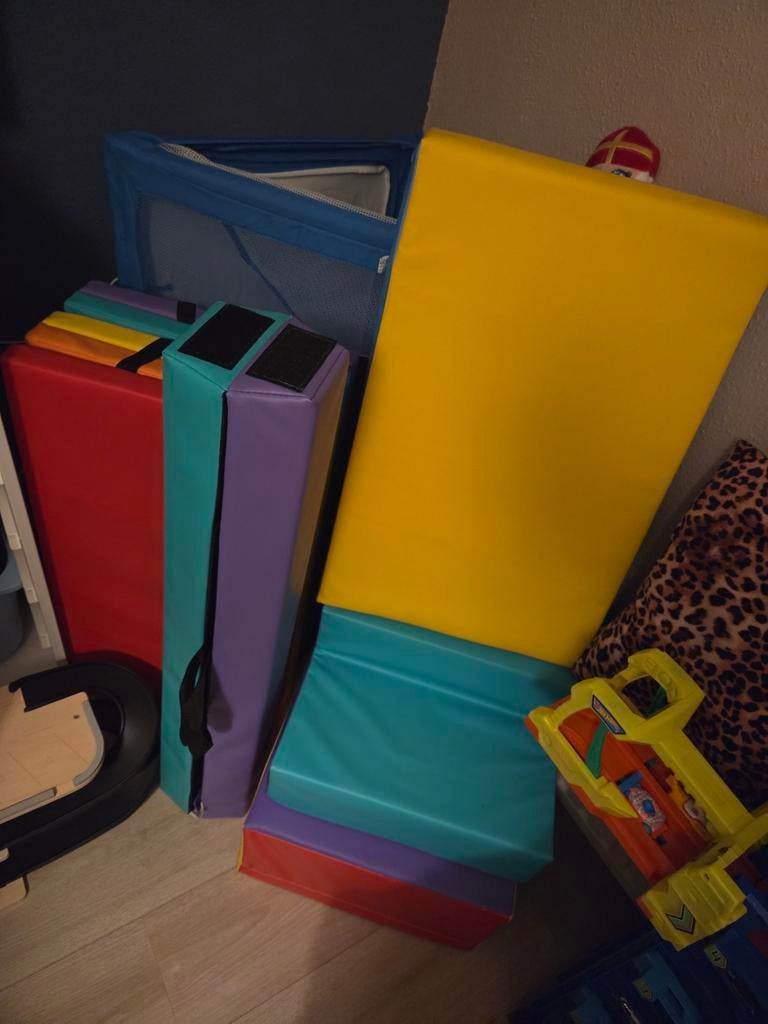 Soft play set, Ophalen