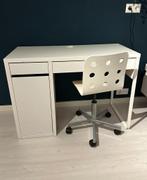Ikea Micke bureau + Ikea Jules bureaustoel, Huis en Inrichting, Bureaus, Ophalen, Met wielen, Gebruikt, Bureau