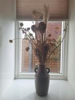 Droogbloemen plus vaas, Ophalen of Verzenden, Zo goed als nieuw