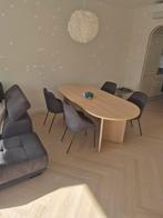 4 Antraciet Eetkamerstoelen - Zo Goed Als Nieuw, Ophalen, Zo goed als nieuw, Metaal, Vier