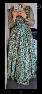 Groen Gouden Gala Jurk / Hennajurk NIEUW, Maat 42/44 (L), Nieuw, Ophalen of Verzenden, Onder de knie