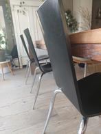 Philippe Starck Olly Tango zwart 3 stuks, Ophalen, Gebruikt, Zwart, Vijf, Zes of meer stoelen