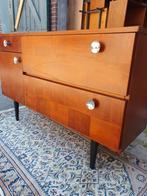 Vintage palisander side/board /wandkast, Ophalen, Gebruikt, Overige materialen, 100 tot 150 cm