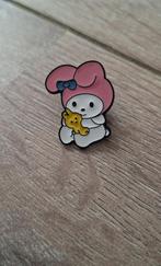 1 leuke pin van Sanrio personage My Melody te koop, Ophalen of Verzenden, Nieuw, Overige onderwerpen, Speldje of Pin