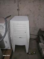 Witte Bijzettafeltjes - Set van X, Huis en Inrichting, Ophalen, Kunststof, Gebruikt, Wit