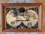 Vintage spiegel - Nova Totivs Terrarum Orbis Geohraphica AC, Ophalen of Verzenden, Huis en Inrichting
