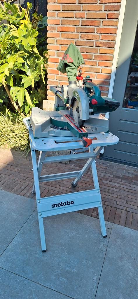 Metabo UMS Onderstel Afkortzaag - Zo Goed Als Nieuw!, Doe-het-zelf en Verbouw, Werkbanken, Zo goed als nieuw, Inklapbaar, Ophalen