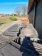 Blauwe muldenpannen, Doe-het-zelf en Verbouw, Dakpannen en Dakbedekking, Ophalen, Steen of Klei, Blauw, Zo goed als nieuw