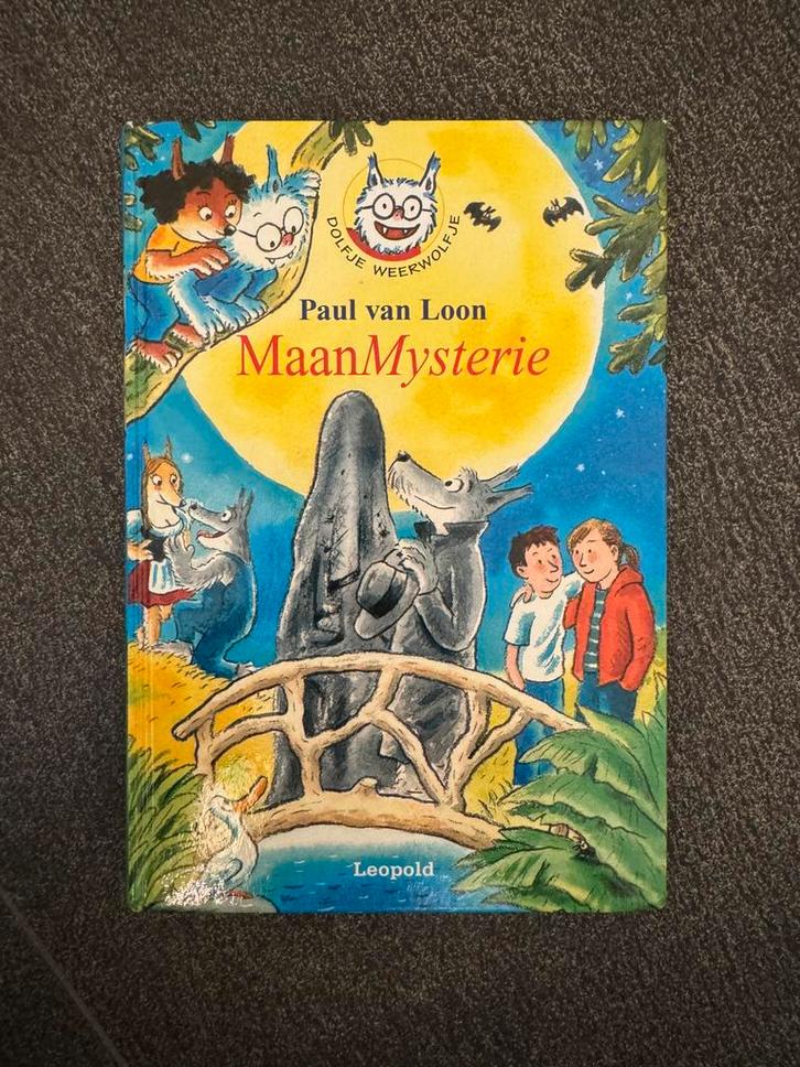 Paul van Loon - MaanMysterie, Boeken, Kinderboeken | Jeugd | onder 10 jaar, Zo goed als nieuw, Ophalen of Verzenden