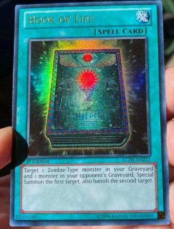 Yu-Gi-Oh! Book of Life LCJW 1st Edition ! beschikbaar voor biedingen