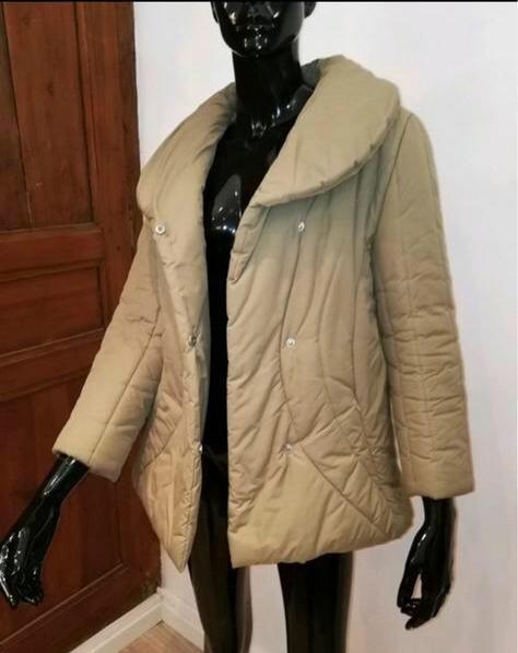 Balmain Winterjas - Nieuw - Maat S, Kleding | Dames, Jassen | Winter, Nieuw, Maat 36 (S), Beige, Ophalen of Verzenden
