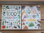 Grote boeken 2x (A3) mijn eerste 1000 woorden dieren, Ophalen of Verzenden, Zo goed als nieuw