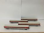 4 DB IC rijtuigen, Hobby en Vrije tijd, Modeltreinen | N-Spoor, Gelijkstroom, Fleischmann, Wagon, Ophalen of Verzenden