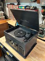 Vintage Platenspeler met Radio, CD Speler en Cassette, Ophalen, Gebruikt, Cd-speler, Overige merken