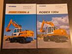 Hyundai Robex Catalogi - 2 stuks, Boeken, Catalogussen en Folders, Ophalen of Verzenden, Zo goed als nieuw, Hyundai, Catalogus