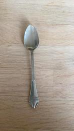 Antiek Alpacca lepeltje waaier pamlet met merkteken GZ /GERO, Antiek en Kunst, Ophalen of Verzenden