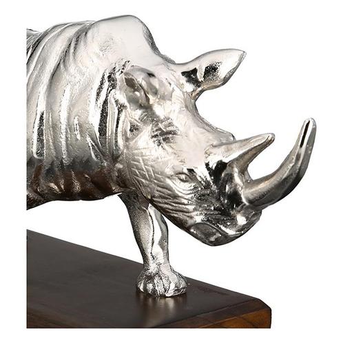Beeld: Neushoorn en veel andere dieren, Huis en Inrichting, Woonaccessoires | Overige
