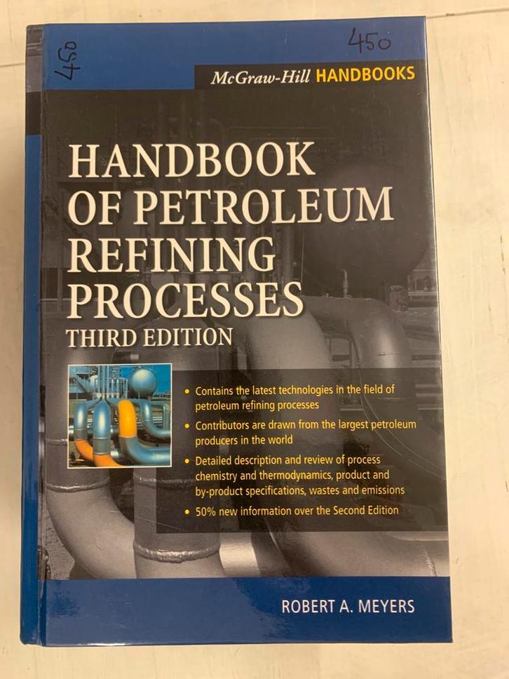 NOV HANDBOOK OF PETROLEUM REFINING PROCESS, Boeken, Wetenschap, Zo goed als nieuw, Ophalen of Verzenden