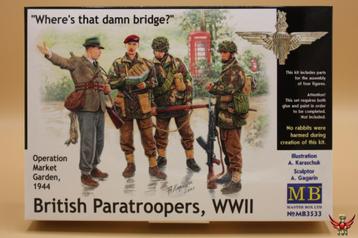 ROWASP | Master Box 1/35 British Paratroopers WWII 1944 beschikbaar voor biedingen