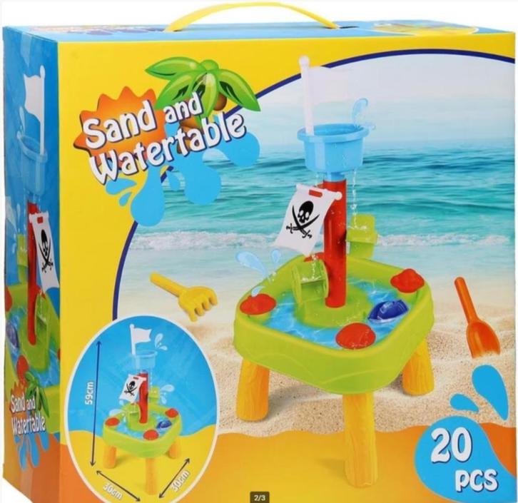 Pro Beach Zand- En Watertafel Piraten NIEUW van €16 voor €13, Kinderen en Baby's, Speelgoed | Speeltafels, Nieuw, Ophalen of Verzenden