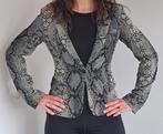 Expresso Blazer met slangenprint in maat 36 / S, Expresso, Zwart, Ophalen of Verzenden, Jasje