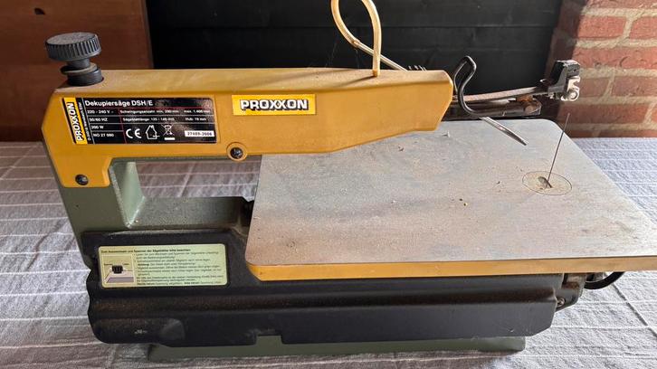Proxxon tafel figuurzaag DSH, Doe-het-zelf en Verbouw, Gereedschap | Zaagmachines, Zo goed als nieuw, Figuurzaag, Minder dan 600 watt