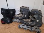 Skeelers Nijdam Maat 38 + Bescherming, Ophalen of Verzenden, Inline skates 4 wielen, Dames, Verstelbaar