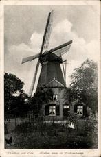 Ede Molen aan de Stationsweg zegel +st LUNTEREN 1944, Verzamelen, Ansichtkaarten | Nederland, Ophalen of Verzenden, 1940 tot 1960