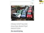 Hyundai Atos Inkoop actie ! Beste Prijs! 0655372204, Voorwielaandrijving, 31 €/maand, 4 cilinders, Origineel Nederlands