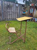 Vintage schoolbankje, Antiek en Kunst, Ophalen