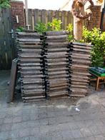 Dakpannen plat, Doe-het-zelf en Verbouw, Dakpannen en Dakbedekking, Ophalen, Zo goed als nieuw, Minder dan 5 m², Dakpannen