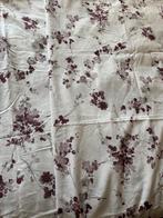 Linnen Blend Gordijnen - 2 stuks - 125x240cm, Gebruikt, 100 tot 150 cm, 200 cm of meer, Wit