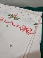 Kersttafelkleed met bellen vintage, Diversen, Kerst, Ophalen of Verzenden