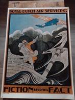 Royal dutch air services, Ophalen of Verzenden, Zo goed als nieuw, Rechthoekig Staand
