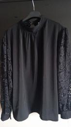 Gladde blouse XXL met kanten mouwen - Nieuw!, Ophalen of Verzenden