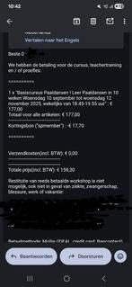 Workshop paaldansen binnen 10 weken, Verzenden, Nieuw, Overige typen