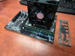Gigabyte GA-Z87M-HD3 Met i7 4770K Quad Core en 16Gb, Computers en Software, Gebruikt, DDR3, Ophalen of Verzenden, Micro-ATX